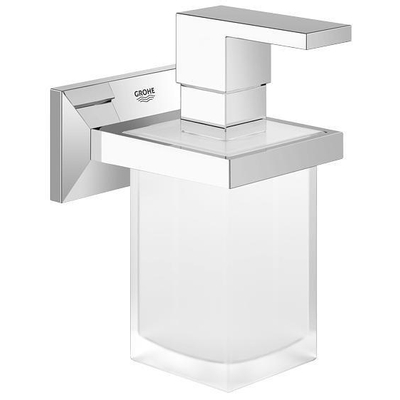 GROHE Allure Brilliant Zeepdispenser - 150ml - met houder - glas - chroom