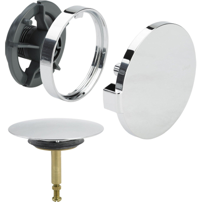 Viega Multiplex Multiplex Visign M5 afbouwdeel voor badafvoercombinatie chroom