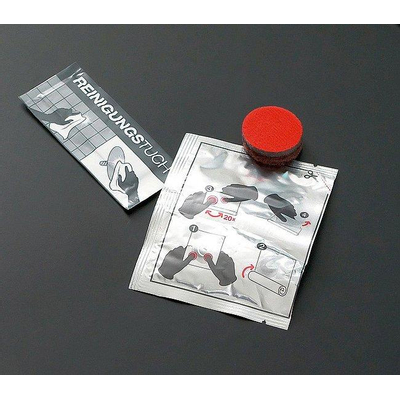 Emco Round montagelijm voor 4 bevestigingen chroom