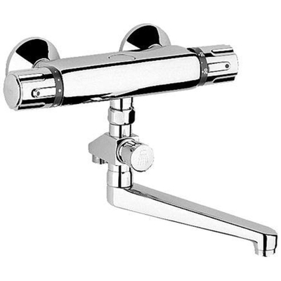 GROHE Uitloop sanitairkranen H6.4cm 3/4 inch met draaibare uitloop Chroom glans