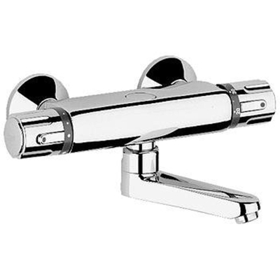 GROHE Grohtherm 2000 Uitloop sanitairkranen H6.4cm 3/4 inch met draaibare uitloop Chroom glans