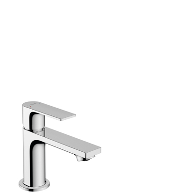 Hansgrohe Rebris E 1-gats wastafelkraan 80 m. waste chroom