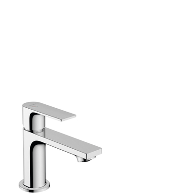 Hansgrohe Rebris E 1-gats wastafelkraan 80 coolstart m. waste chroom