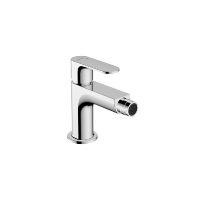 Hansgrohe Rebris s 1-gr bidetmengkraan met trekwaste metaal chr.
