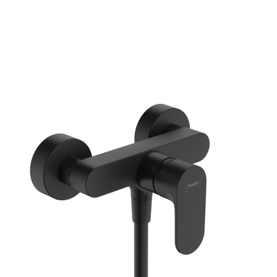 Hansgrohe Rebris s 1-gr opbouw douchemengkraan mat zwart