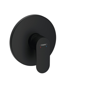 Hansgrohe Rebris s eengreeps inbouw douchemengkraan mat zwart