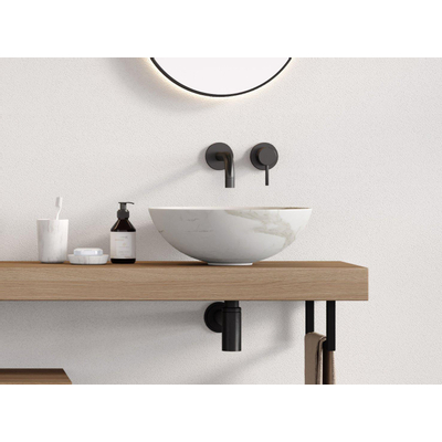 Looox sink collection opzetwastafel diameter 40cm calacatta