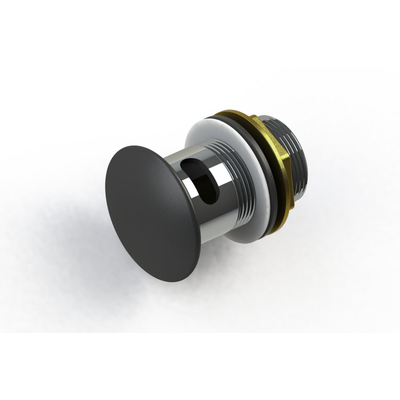 Arcqua Arcqua Klikwaste - geschikt voor bad - 1 1/2 - overloop - mat zwart