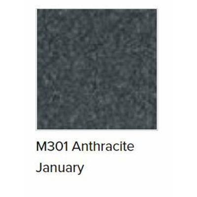 Vasco Beams elektrische radiator - 180x15cm - 950Watt - met stekker - M301 - anthracite january