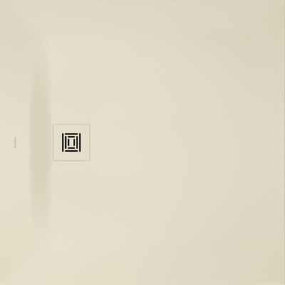 Duravit Sustano Douchebak - 100x100x3cm - Vierkant - DuraSolid Crème mat