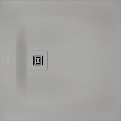 Duravit Sustano Douchebak - 80x80x3cm - Vierkant - DuraSolid Grijs mat