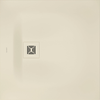 Duravit Sustano Douchebak - 80x80x3cm - Vierkant - DuraSolid Crème mat