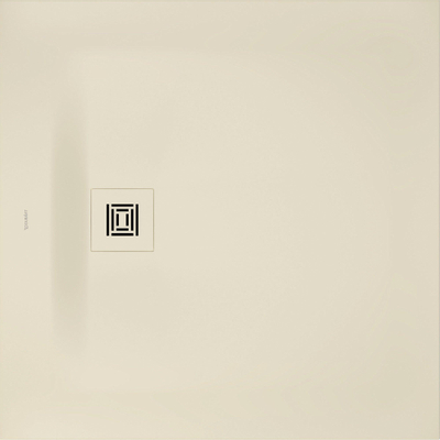Duravit Sustano Douchebak - 90x90x3cm - Vierkant - DuraSolid Crème mat