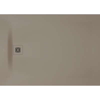 Duravit Sustano Douchebak - 140x100x3cm - Rechthoek - DuraSolid Greige mat