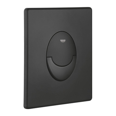 GROHE Skate Air bedieningsplaat dualflush 15.6x19.7cm verticaal phantom zwart
