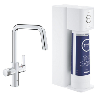 GROHE Blue pure eurosmart U-uitloop RO filter starterkit chroom
