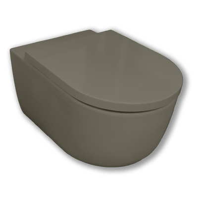 Royal Plaza Kolor Belbo wandcloset 55cm cycloonspoeling zonder spoelrand as