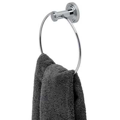 Geesa Naxos Handdoekring Chroom