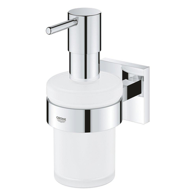 GROHE Start Cube Zeepdispenser - 160ml - met houder - vierkant - chroom