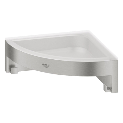 Grohe Start Cube Douchetray - 16x16x6cm - hoekmodel - wandmontage - supersteel