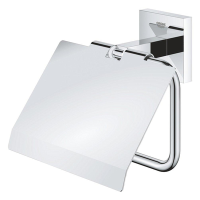Grohe Start Cube closetrolhouder - met klep - chroom