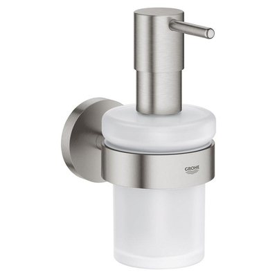 GROHE Start Zeepdispenser - 160ml - met houder - wandmontage - supersteel
