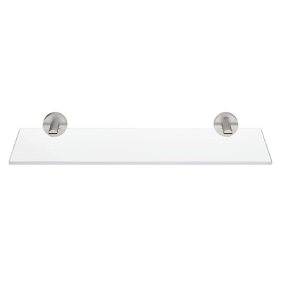 GROHE Start Planchet - 53x14.5cm - glas - supersteel (rvs-look)