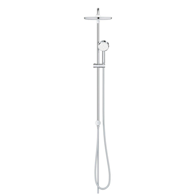 GROHE Tempesta Cosmopolitan Flex Regendoucheset Opbouw - hoofddouche 25cm - handdouche rond - met omstelling - chroom