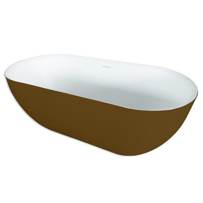 Royal Plaza Kolor Vico bad vrijstaand 170x78cm m/afvoer mat wit/creta