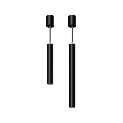 Looox Light collection hanglamp - 25&40cm - set van 2 - led - zwart mat