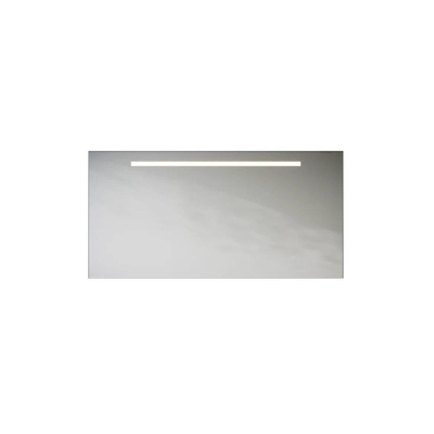 Looox Black Line spiegel - 120X60cm - LED - zwart mat