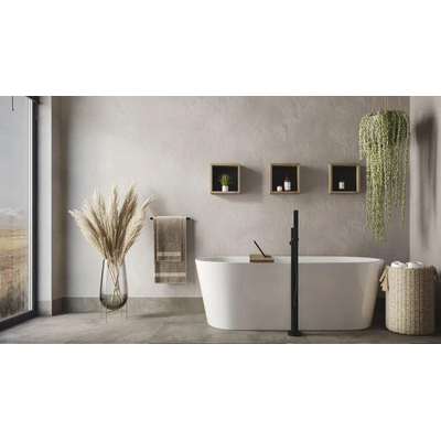 Looox Cool vrijstaand ligbad - 170x80x58.5cm - Acryl wit glans