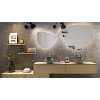 Looox Organic line Spiegel CCT verlichting 60x80 cm