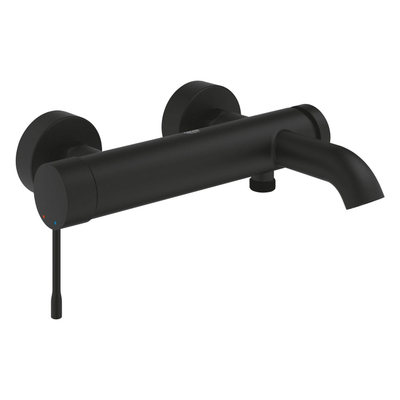 Grohe Essence New badkraan m. omstel m. koppelingen HOH=15cm phantom black
