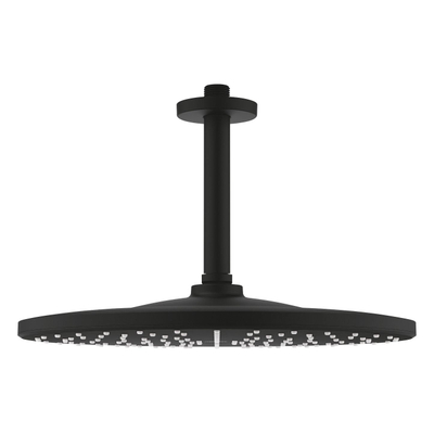 Grohe Rainshower mono hoofddoucheset 310 rond mono phantom black