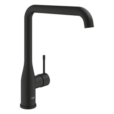 Grohe Essence new keukenmengkraan L-uitloop phantom black