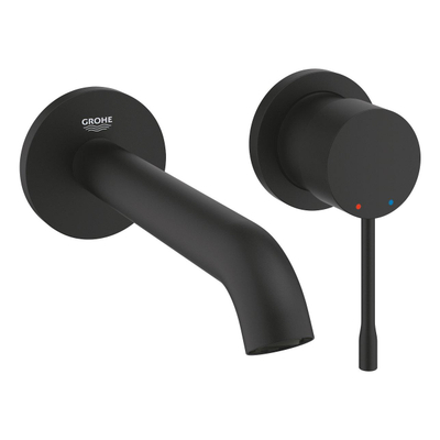 GROHE Essence Wastafelkraan Inbouw - uitloop 18.3cm - M-size - Phantom Black