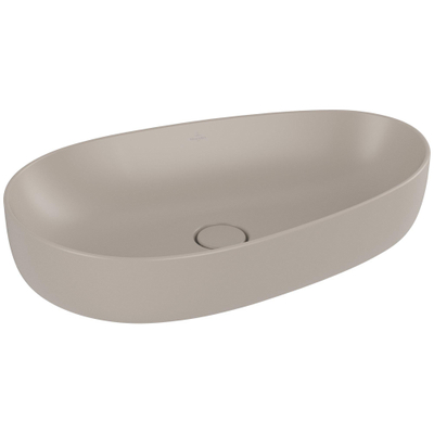 Villeroy & Boch Antao Opzetwastafel - 65 x 40 x 14.6 cm - Almond CeramicPlus - zonder overloop