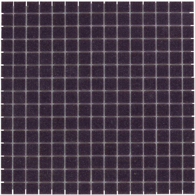 The Mosaic Factory Amsterdam mozaïektegel - 32.2x32.2cm - wand en vloertegel - Vierkant - Glas Dark Purple Mat