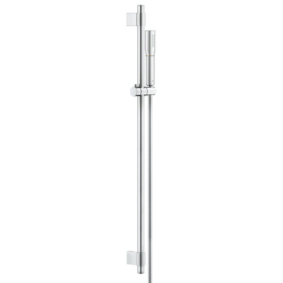 GROHE Grandera Glijstangset - 90cm - staafhanddouche - 1 straalsoort - metalen doucheslang - chroom/goud