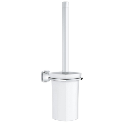 GROHE Grandera Toiletborstelhouder - wandmontage - vierkant - open - chroom