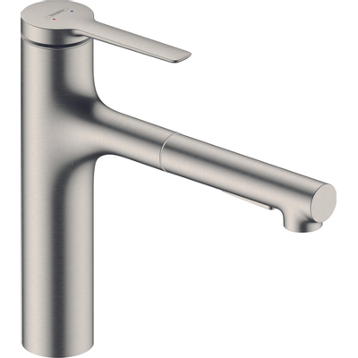 Hansgrohe Zesis keukenkraan 160 2jet sbox stainless steel finish