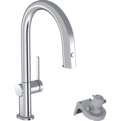 Hansgrohe Aqittura filtersystem 210 uittrekbare uitloop 1jet chroom