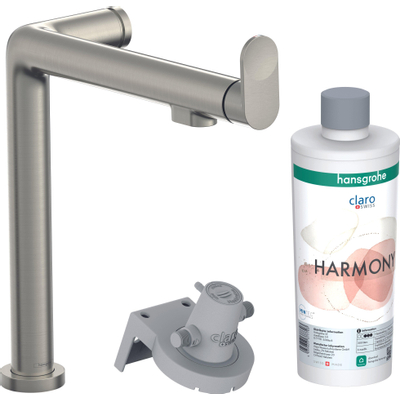 Hansgrohe Aqittura filtersystem 240 starterset stainless steel finish