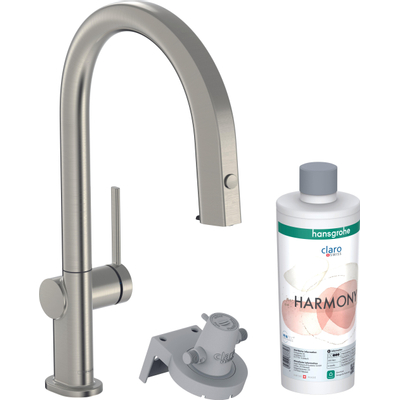 Hansgrohe Aqittura filtersystem 210 starterset stainless steel finish