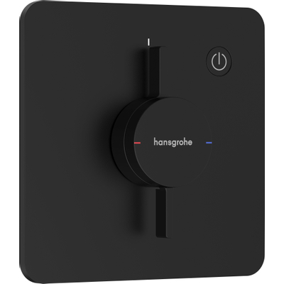 Hansgrohe Duoturn Q inbouwkraan voor 1 functie mat zwart