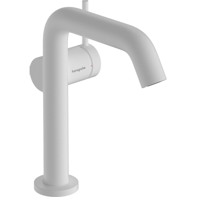 Hansgrohe Tecturis S Wastafelmengkraan - zonder waste - 13.9cm uitloop - mat wit