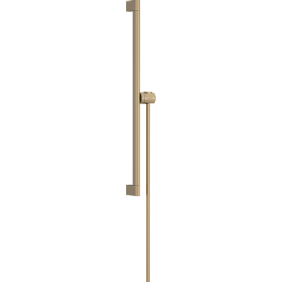 Hansgrohe Unica glijstang 65cm doucheslang 160cm brushed bronze