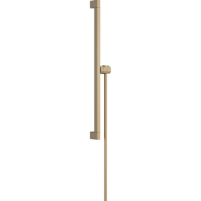 Hansgrohe Unica glijstang 65cm doucheslang 160cm brushed bronze
