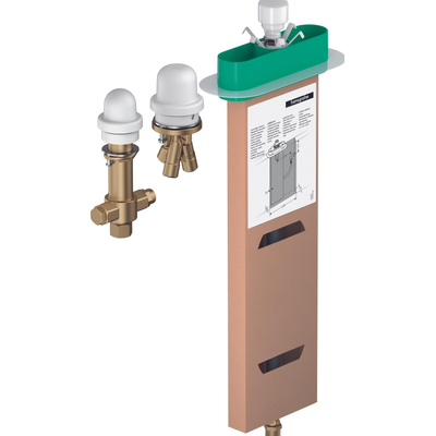 Hansgrohe sBox inbouwdeel 3-gats badrandkraan